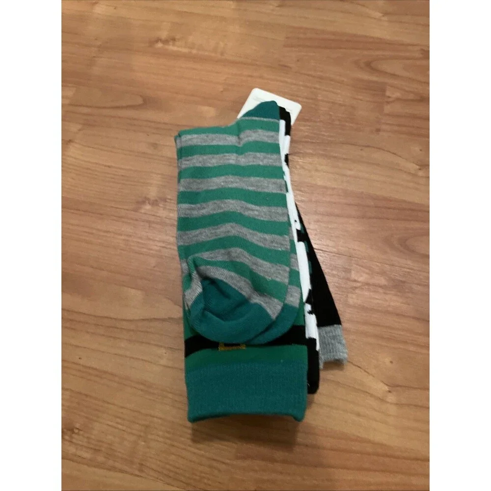 St Patrick’s Day Novelty Socks 3 Pair Shoe Size     6-12